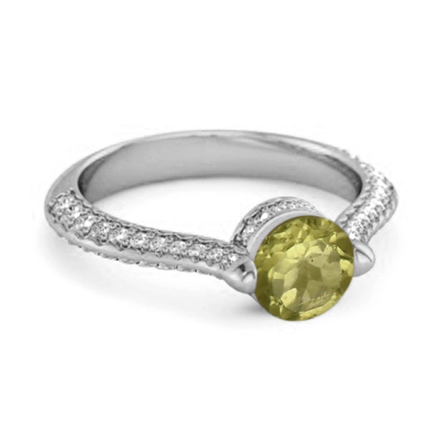 Peridot ring