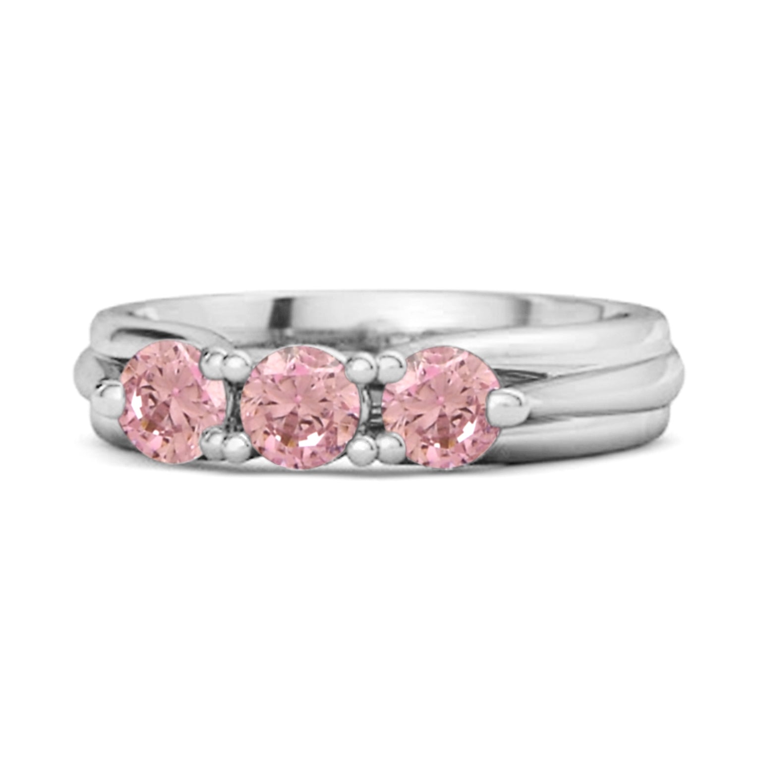 Pink Zirconia ring