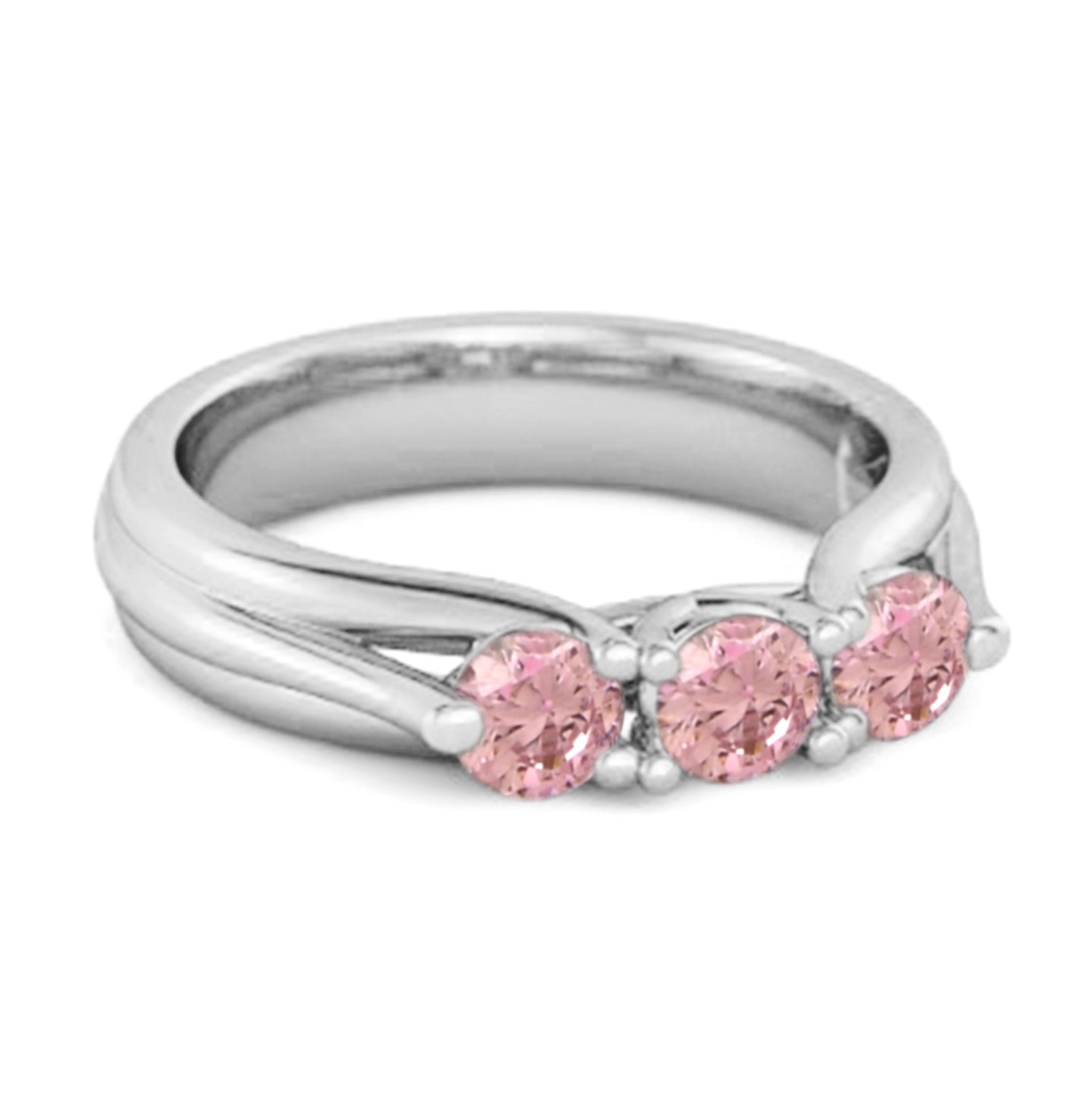 Pink Zirconia ring