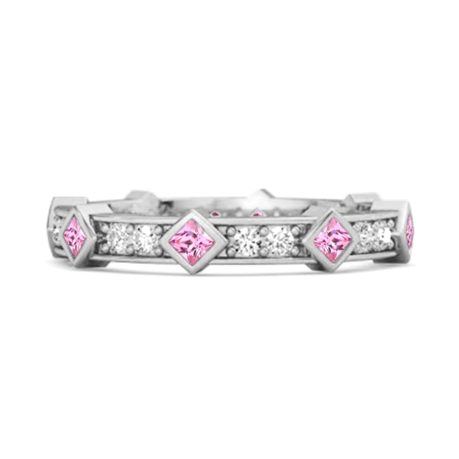 Pink Zirconia ring