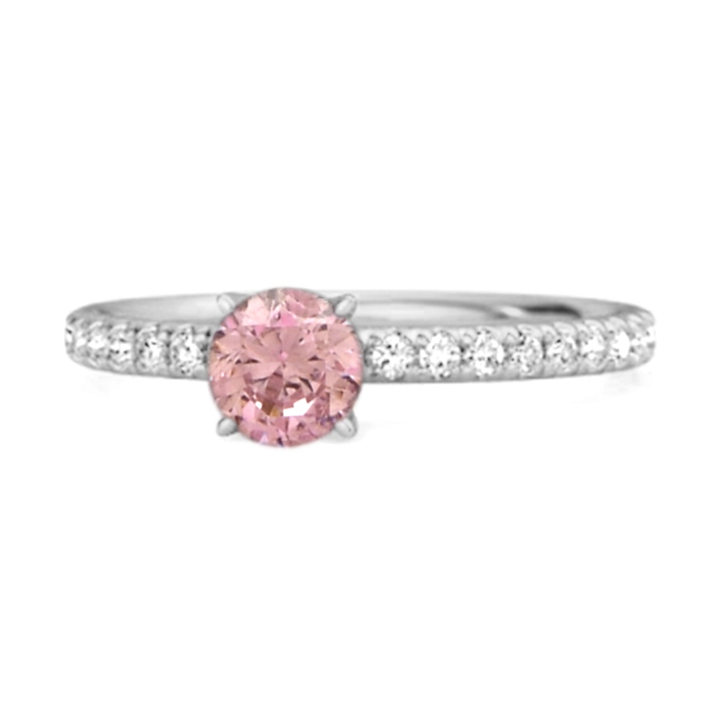 Pink Zirconia ring