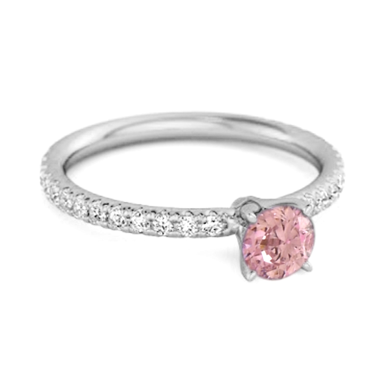 Pink Zirconia ring
