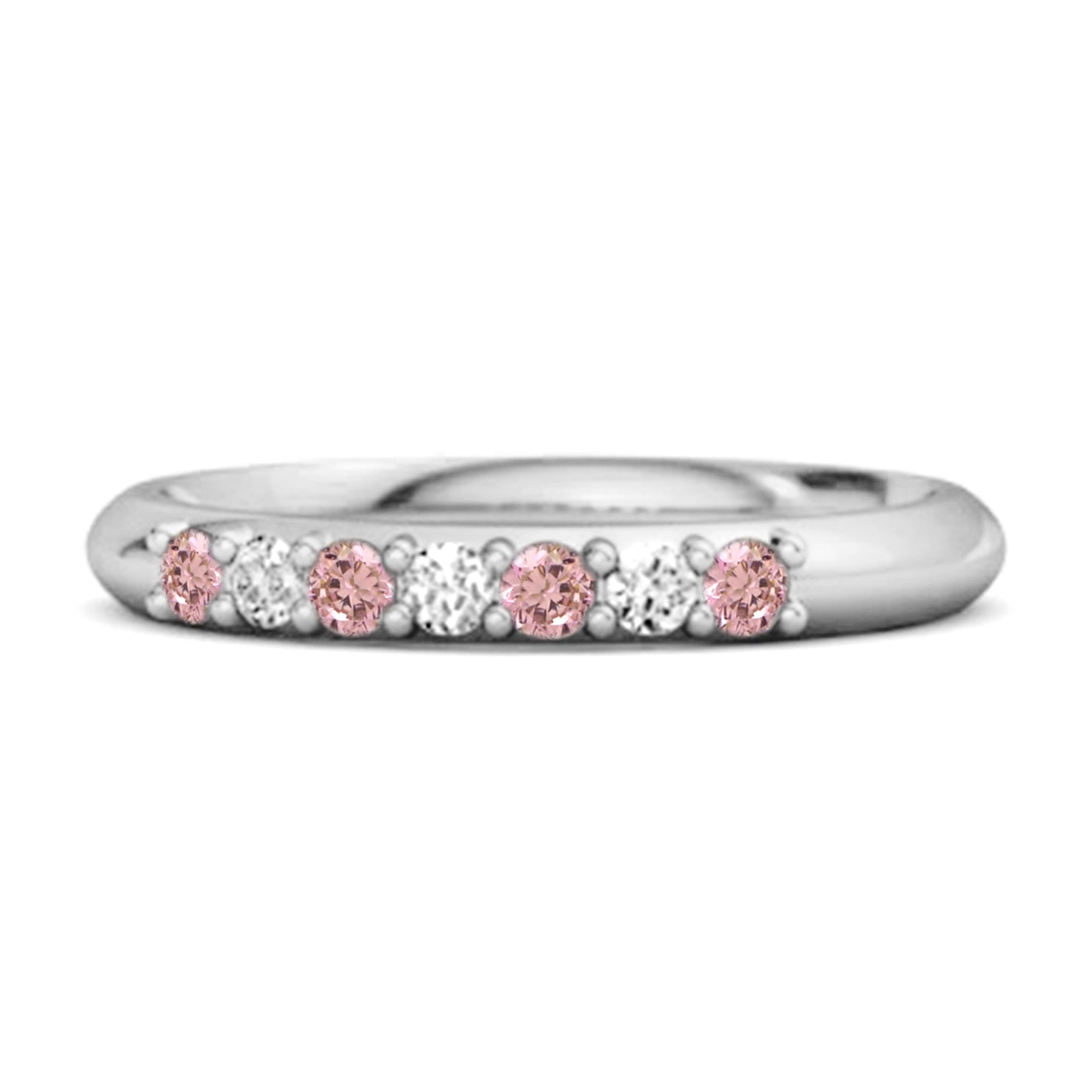 Pink Zirconia ring
