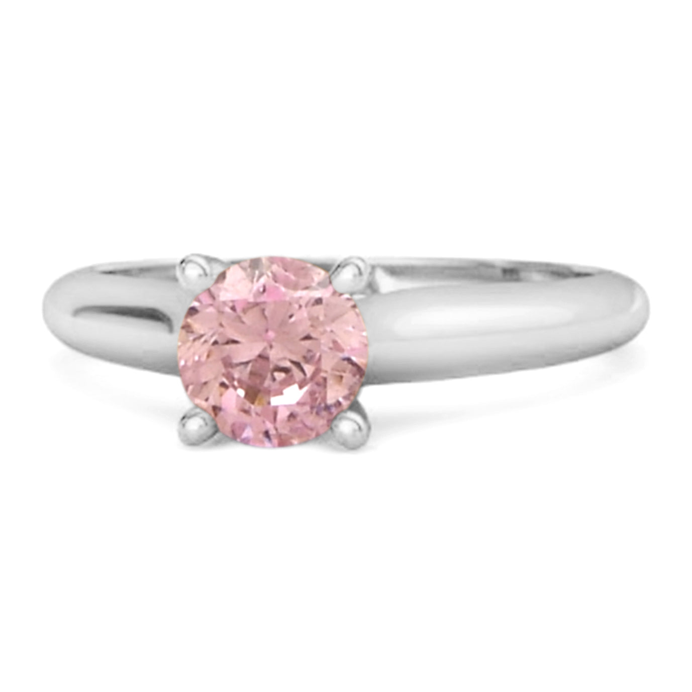 Pink Zirconia ring