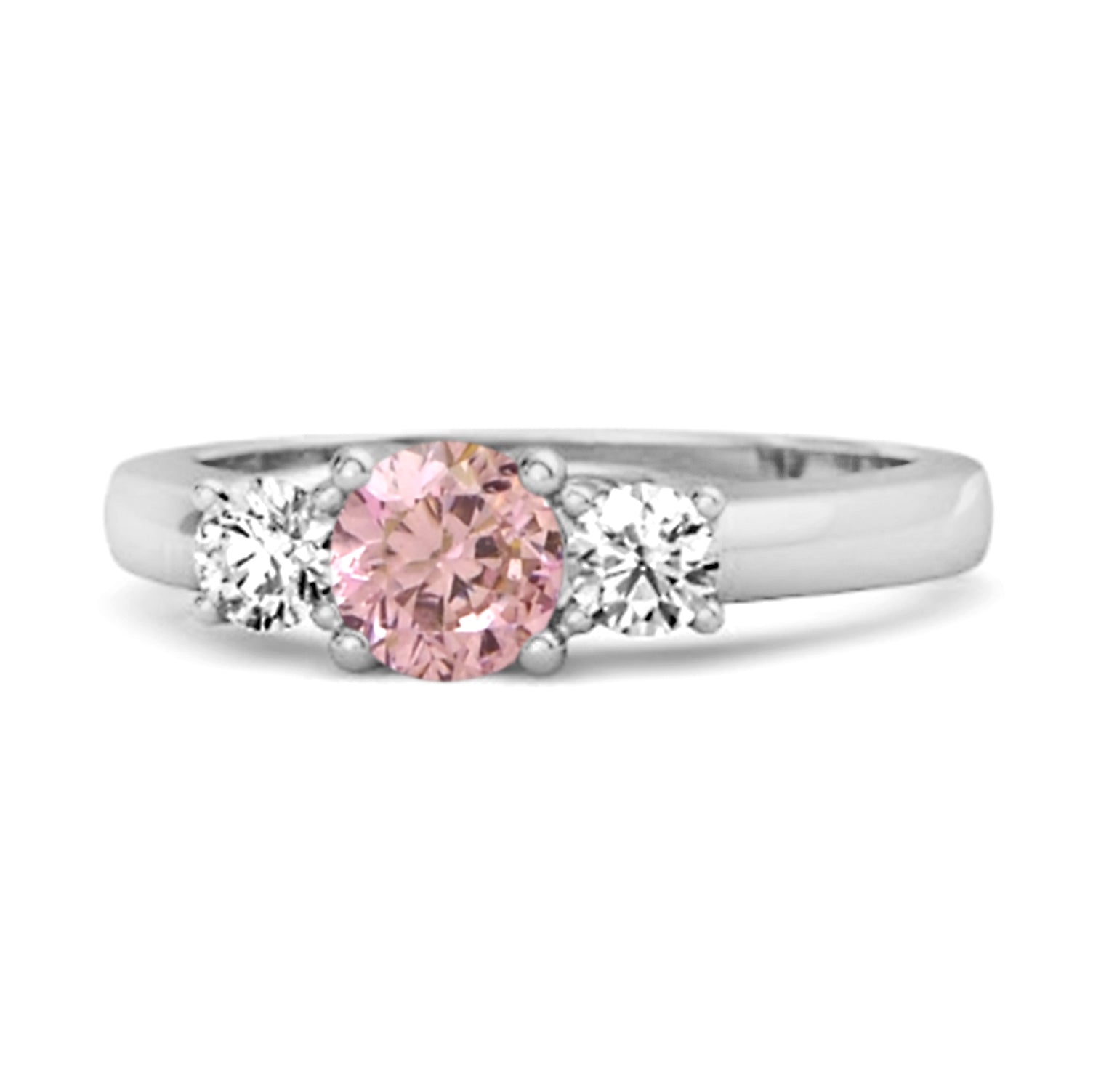 Pink Zirconia ring