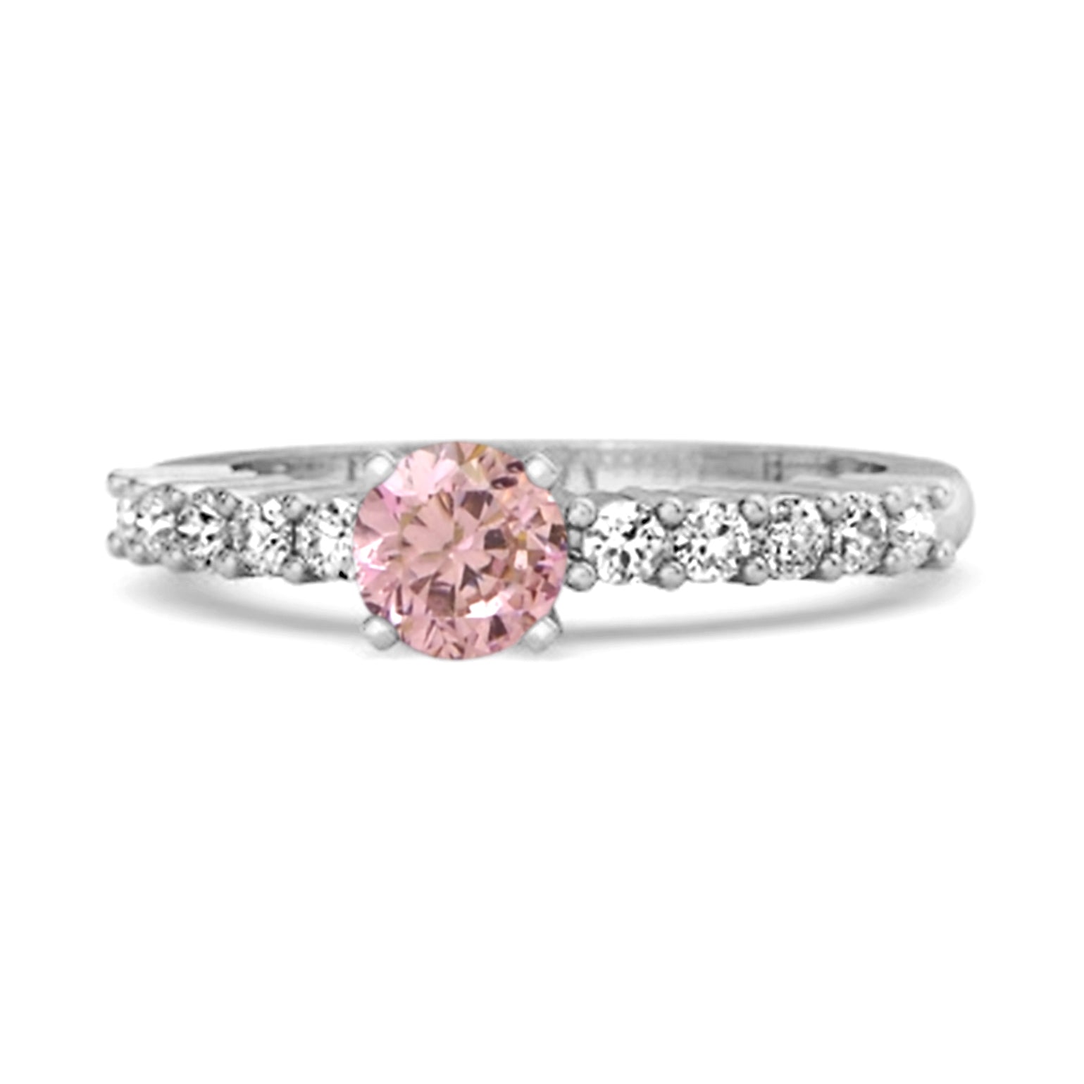 Pink Zirconia ring
