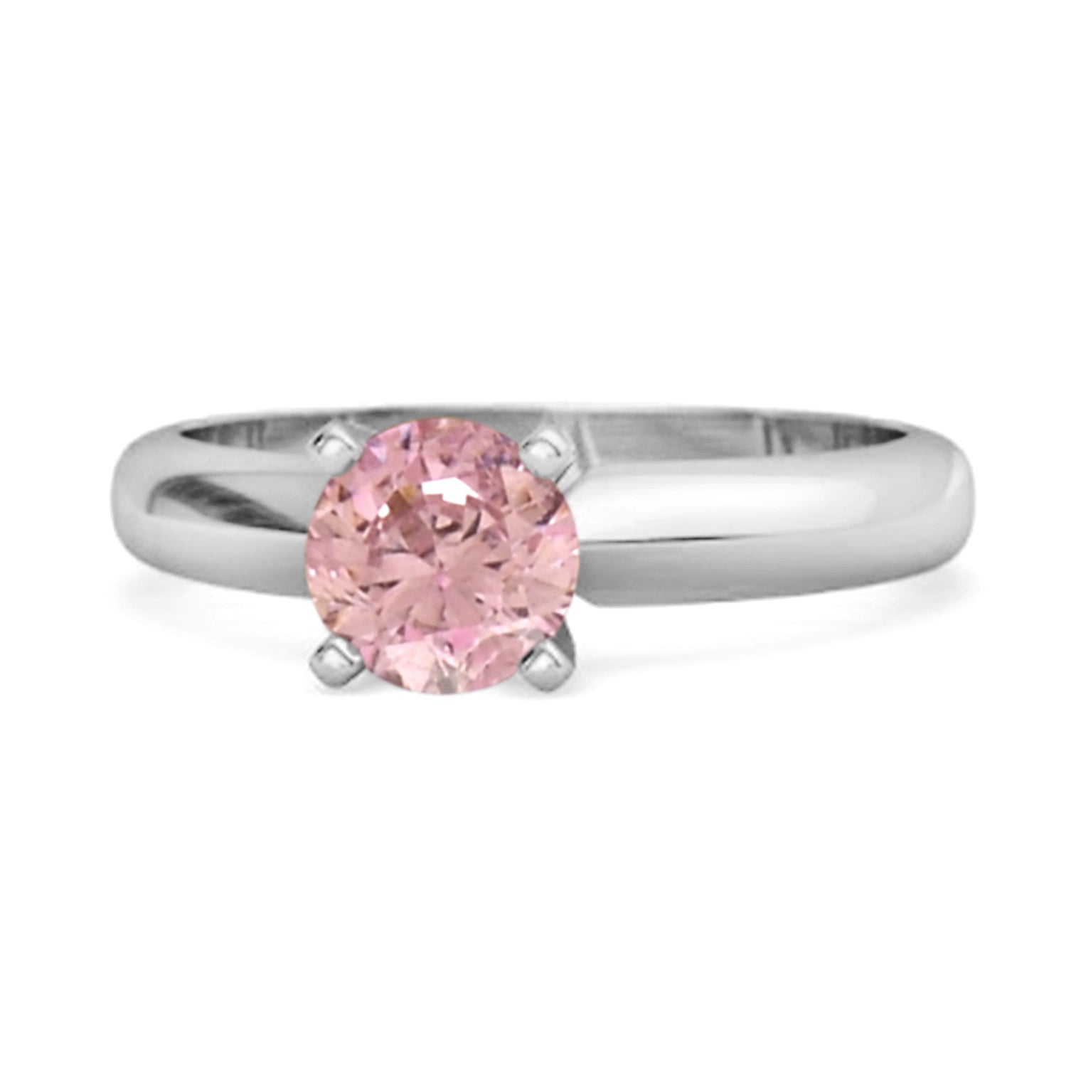 Pink Zirconia ring