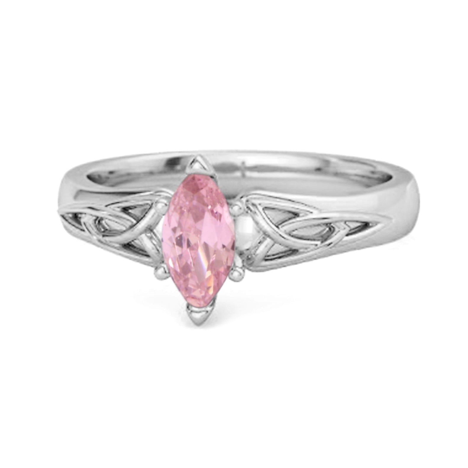 Pink Zirconia ring