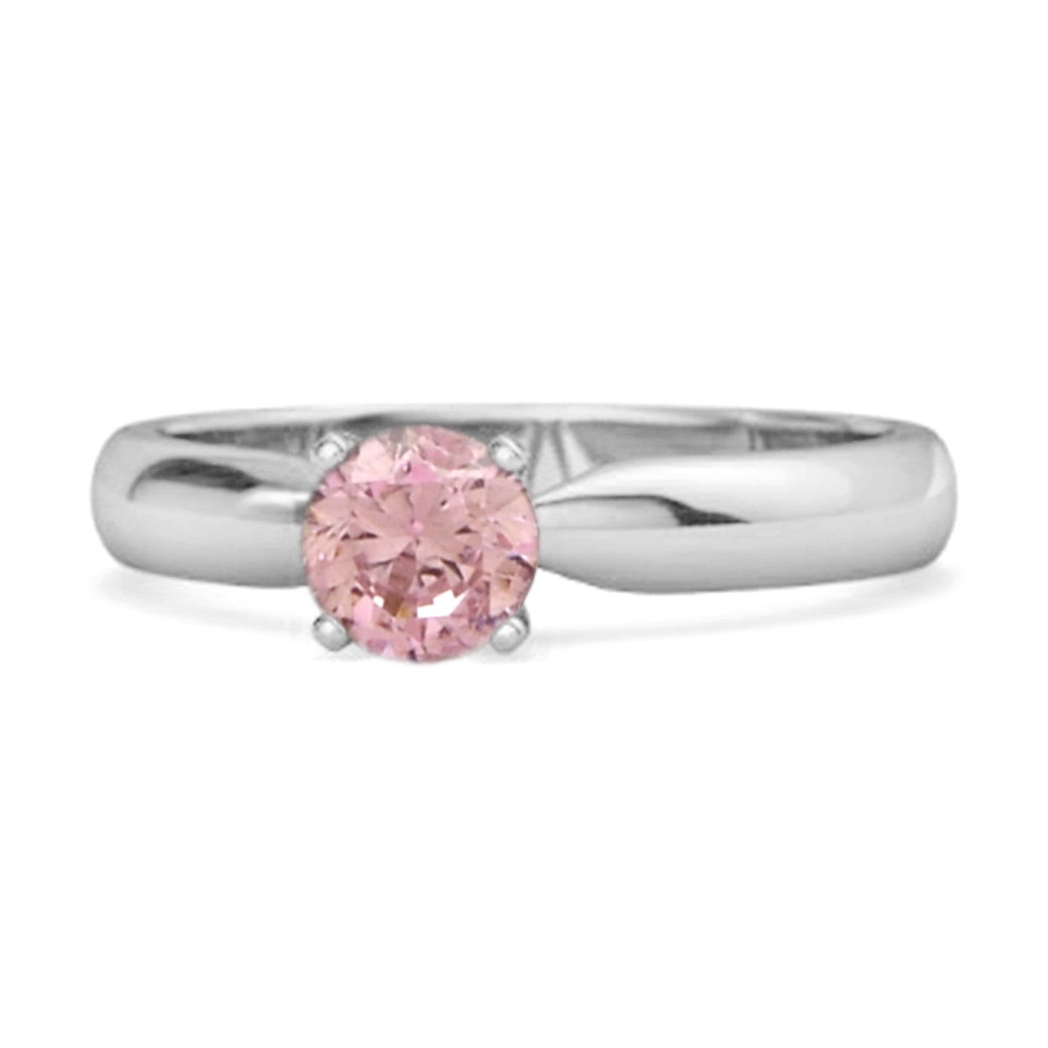 Pink Zirconia ring
