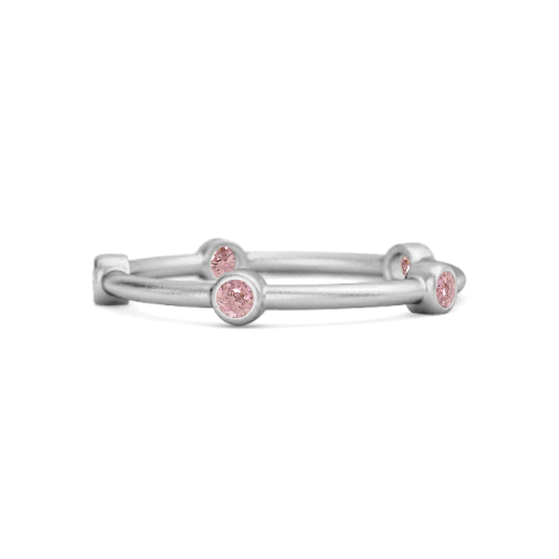 Pink Zirconia ring