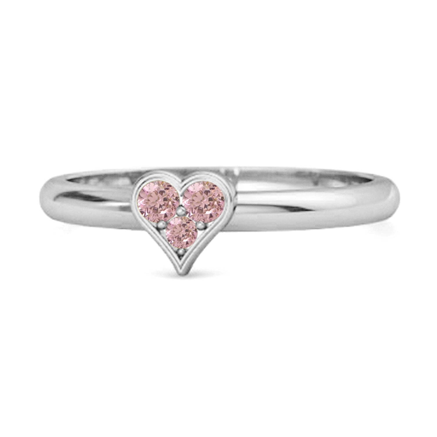 Pink Zirconia ring