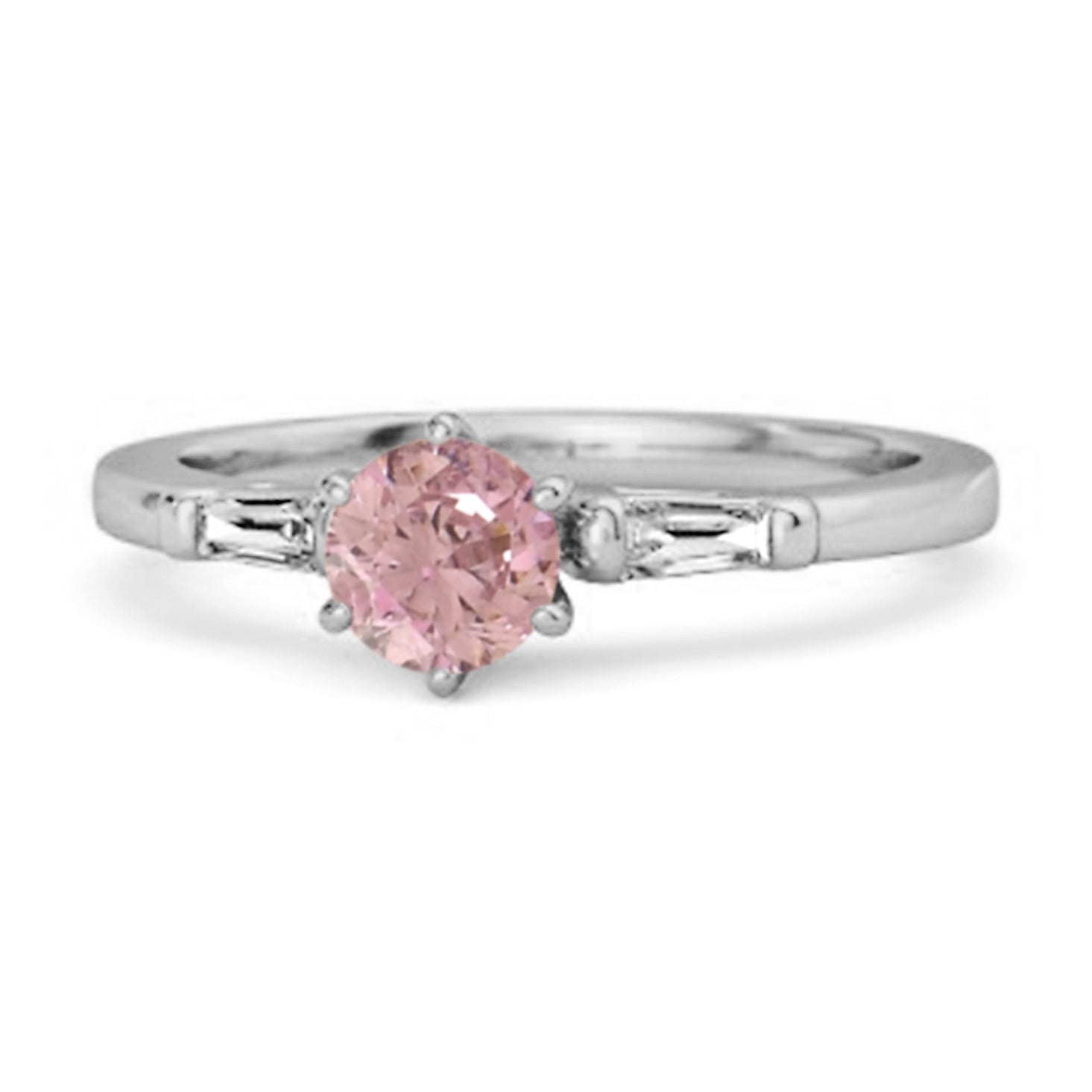Pink Zirconia ring