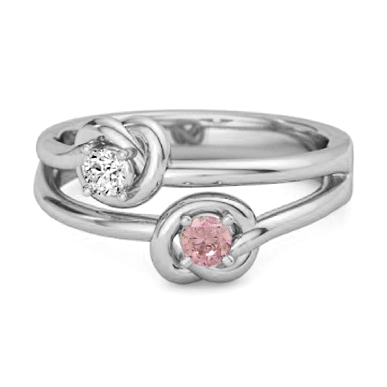 Pink Zirconia ring