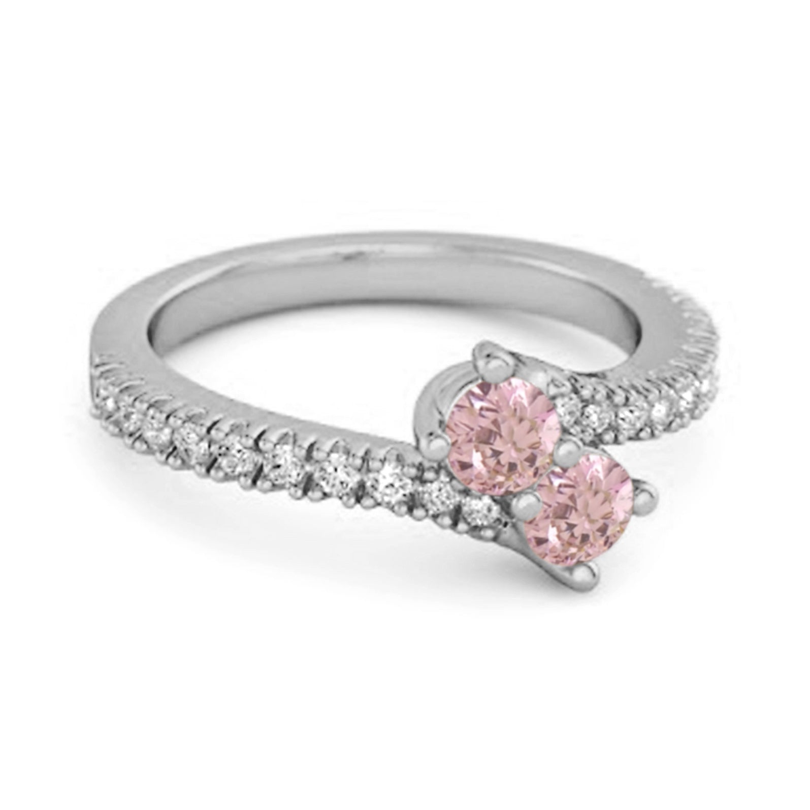 Pink Zirconia ring