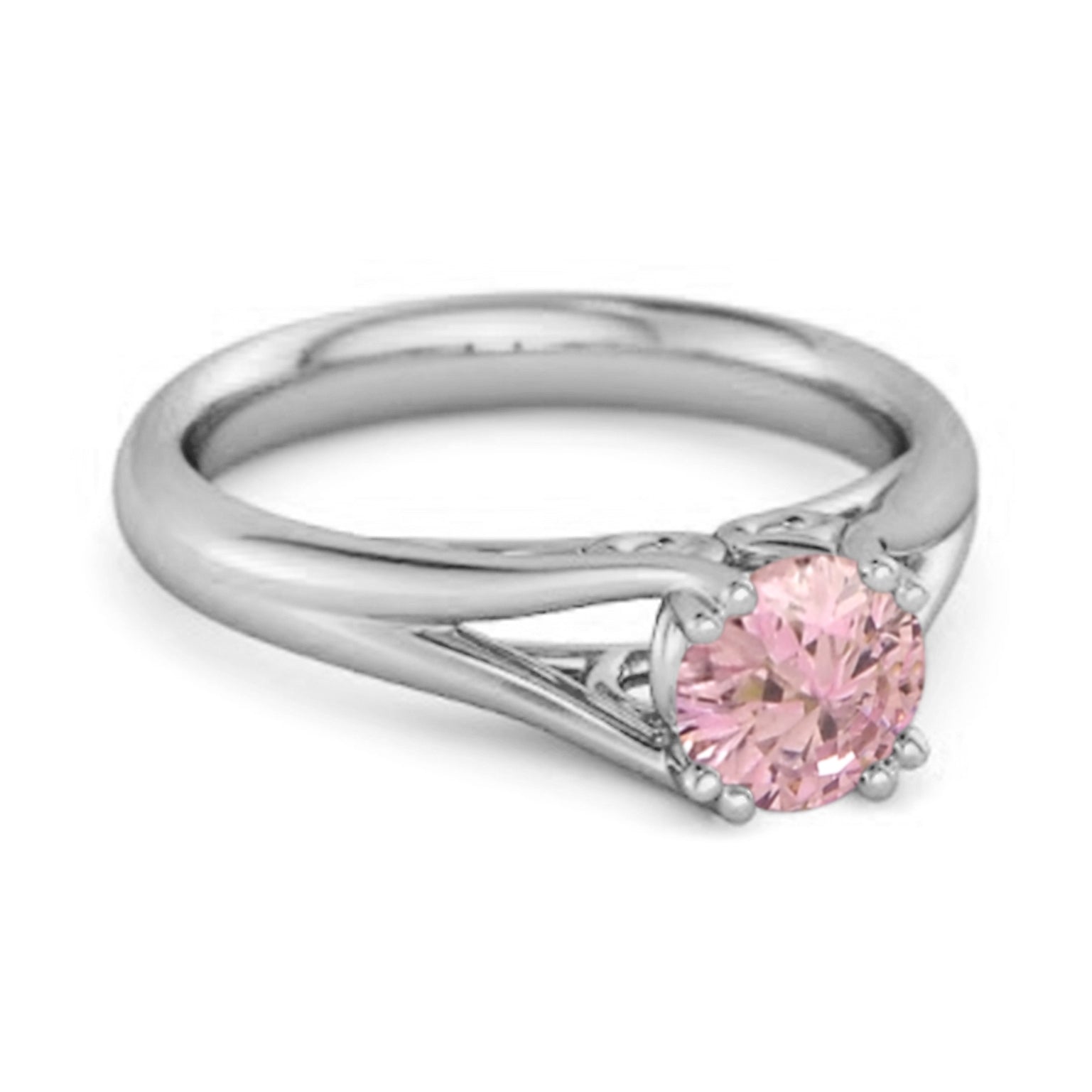 Pink Zirconia ring
