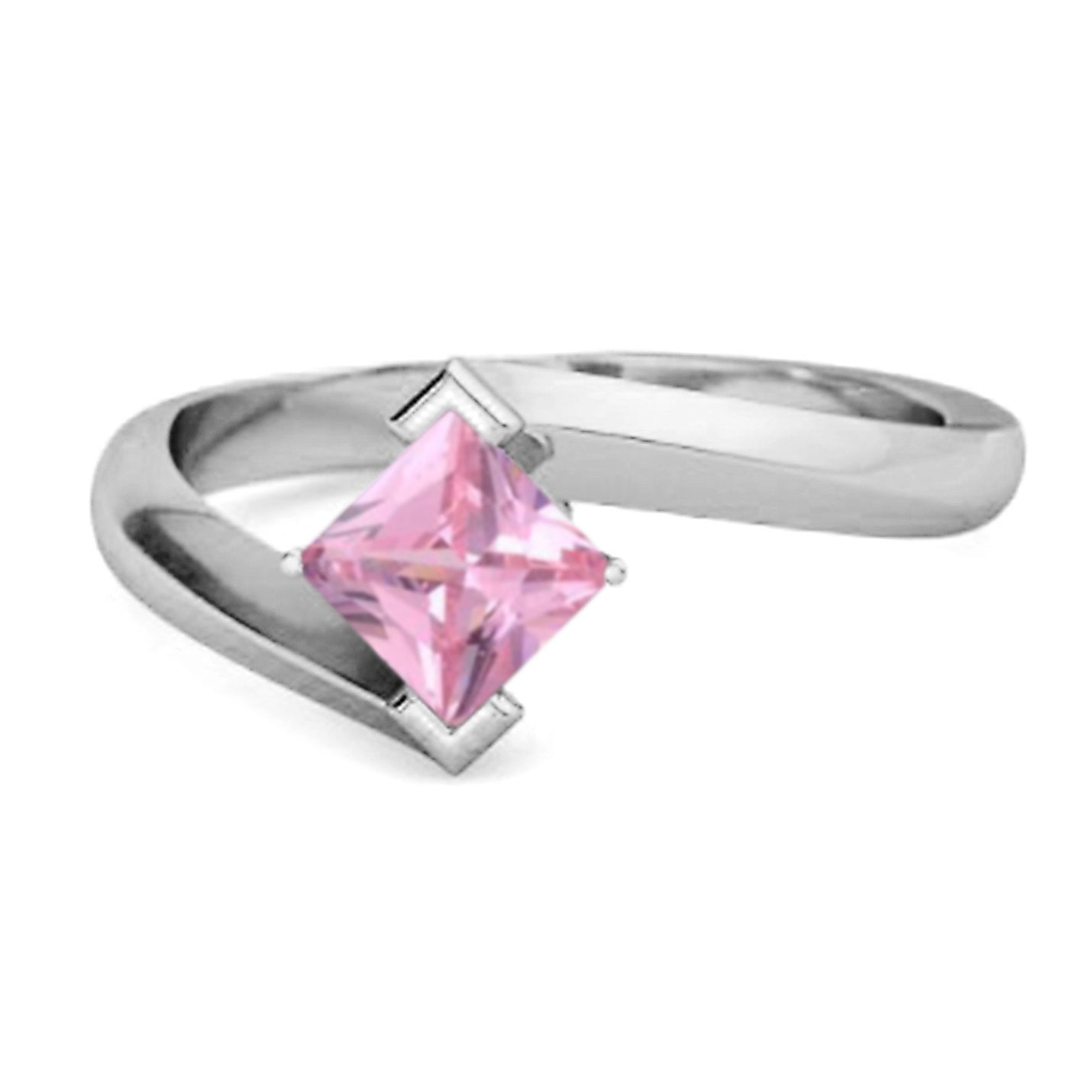 Pink Zirconia ring