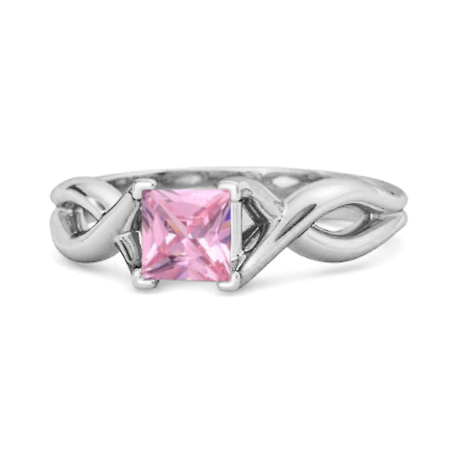 Pink Zirconia ring