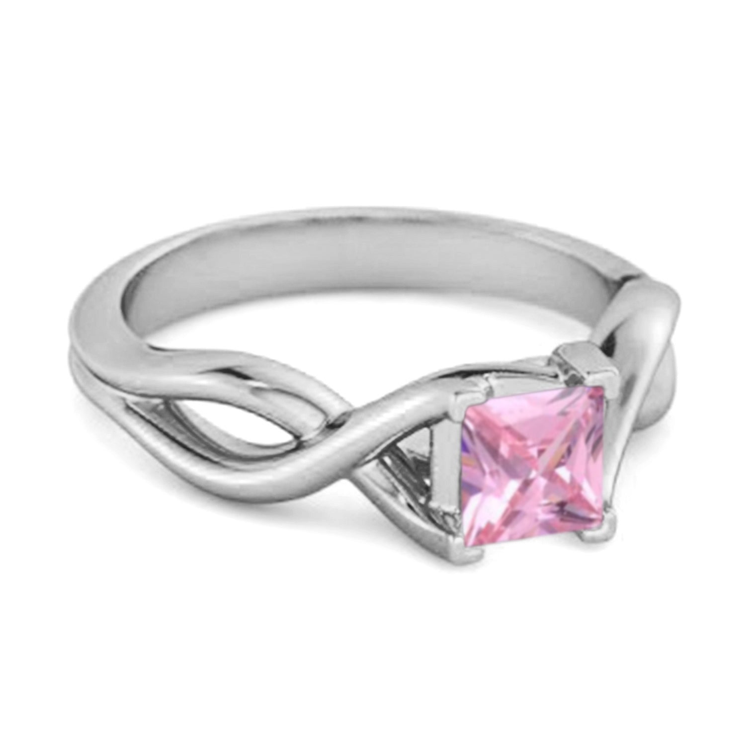 Pink Zirconia ring