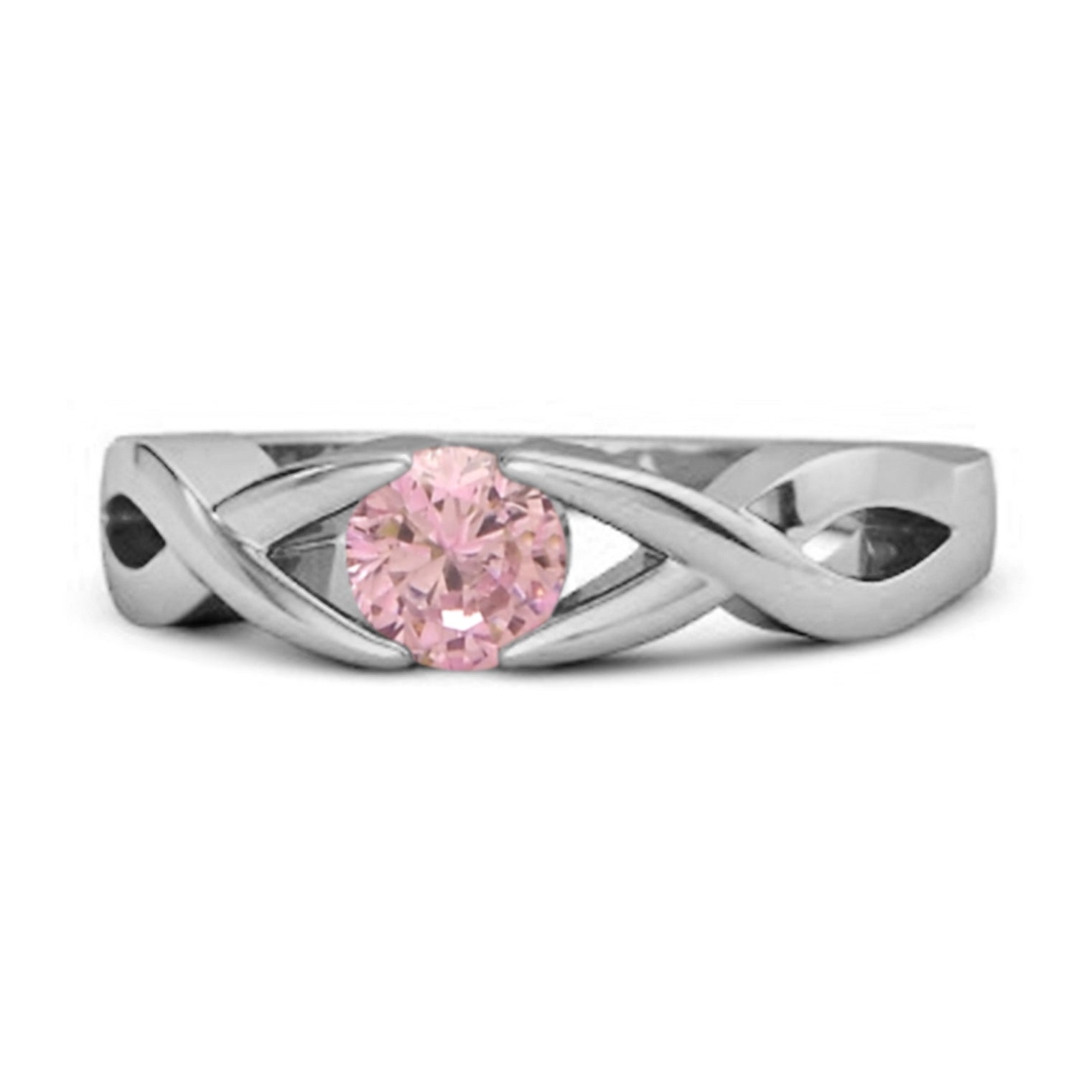 Pink Zirconia ring