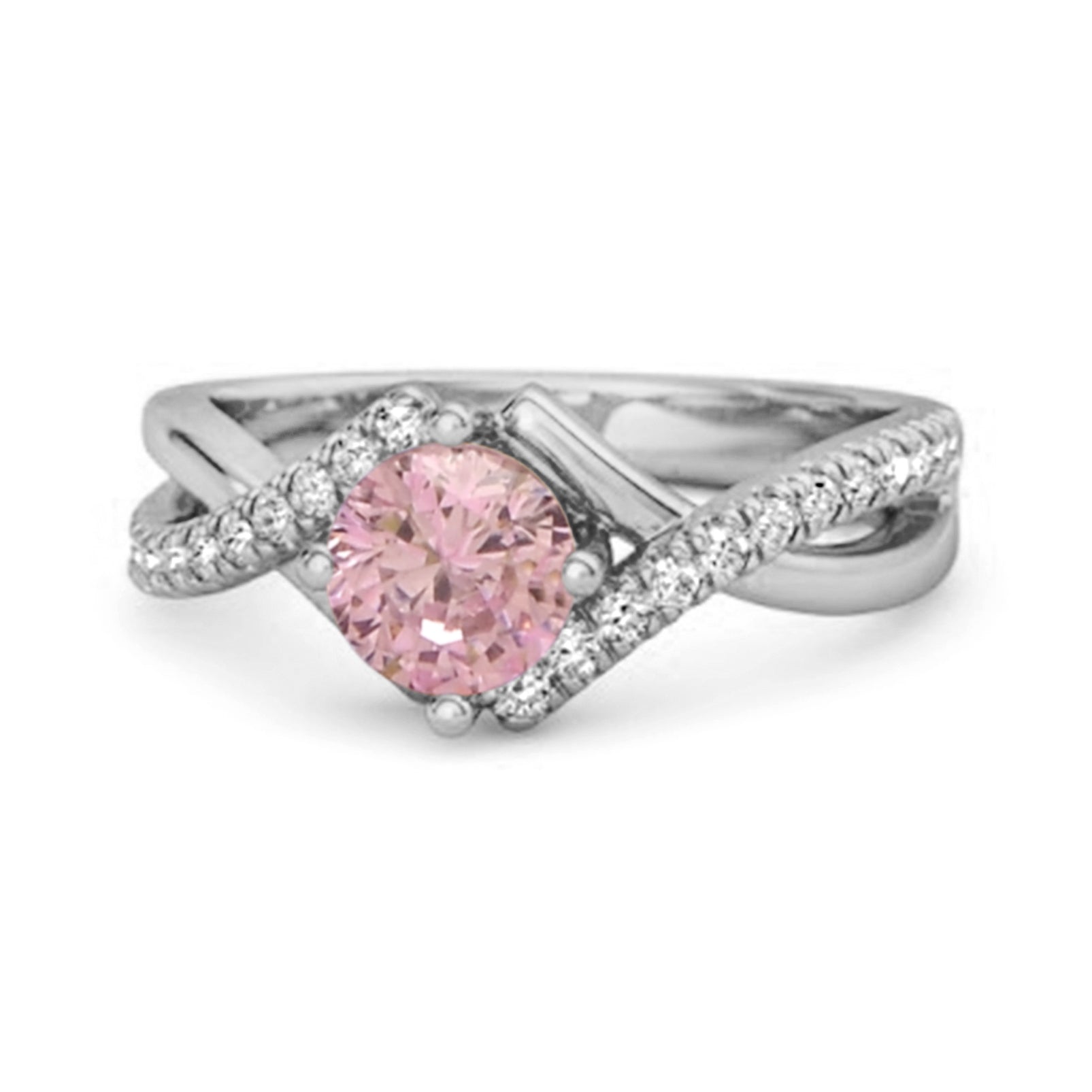 Pink Zirconia ring