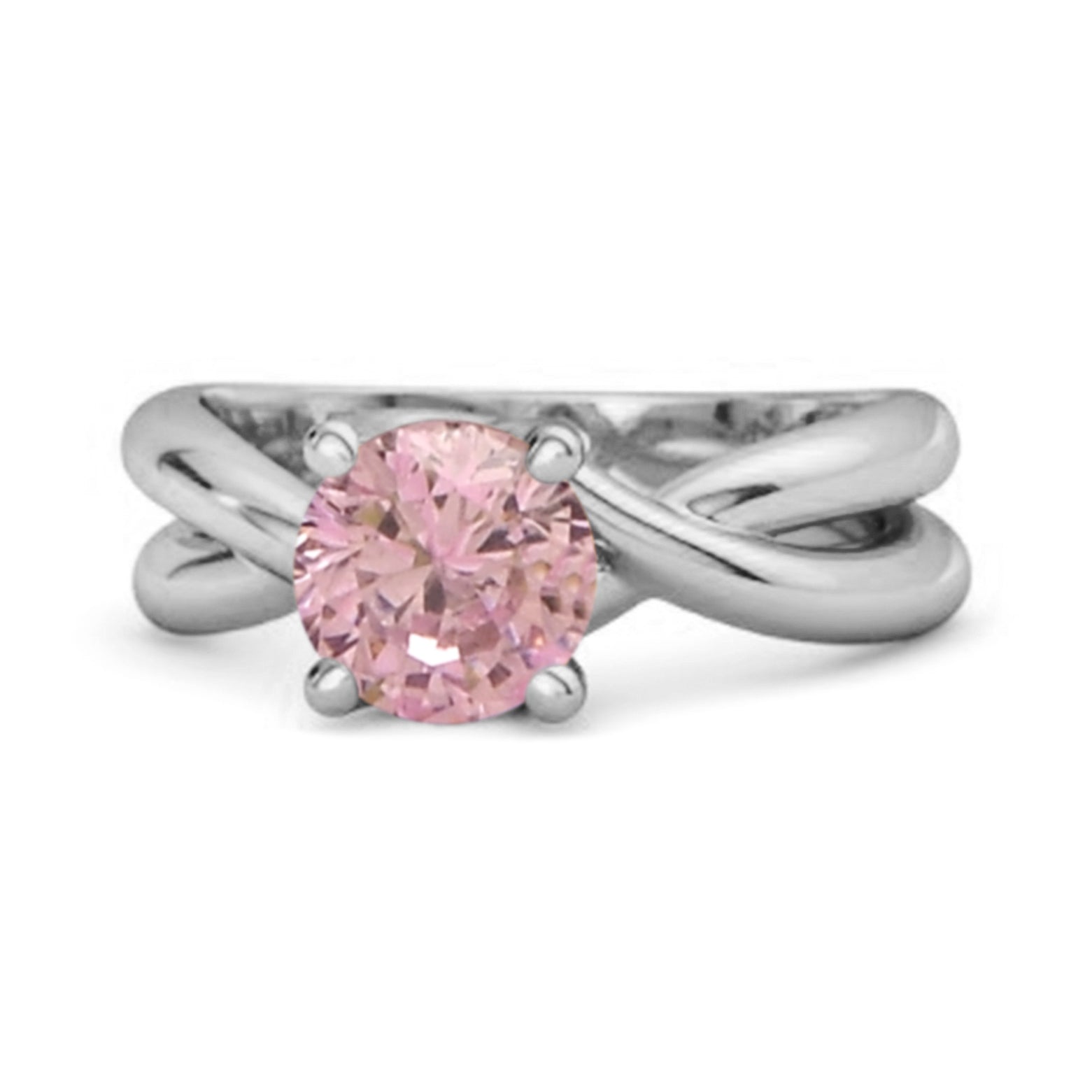 Pink Zirconia ring