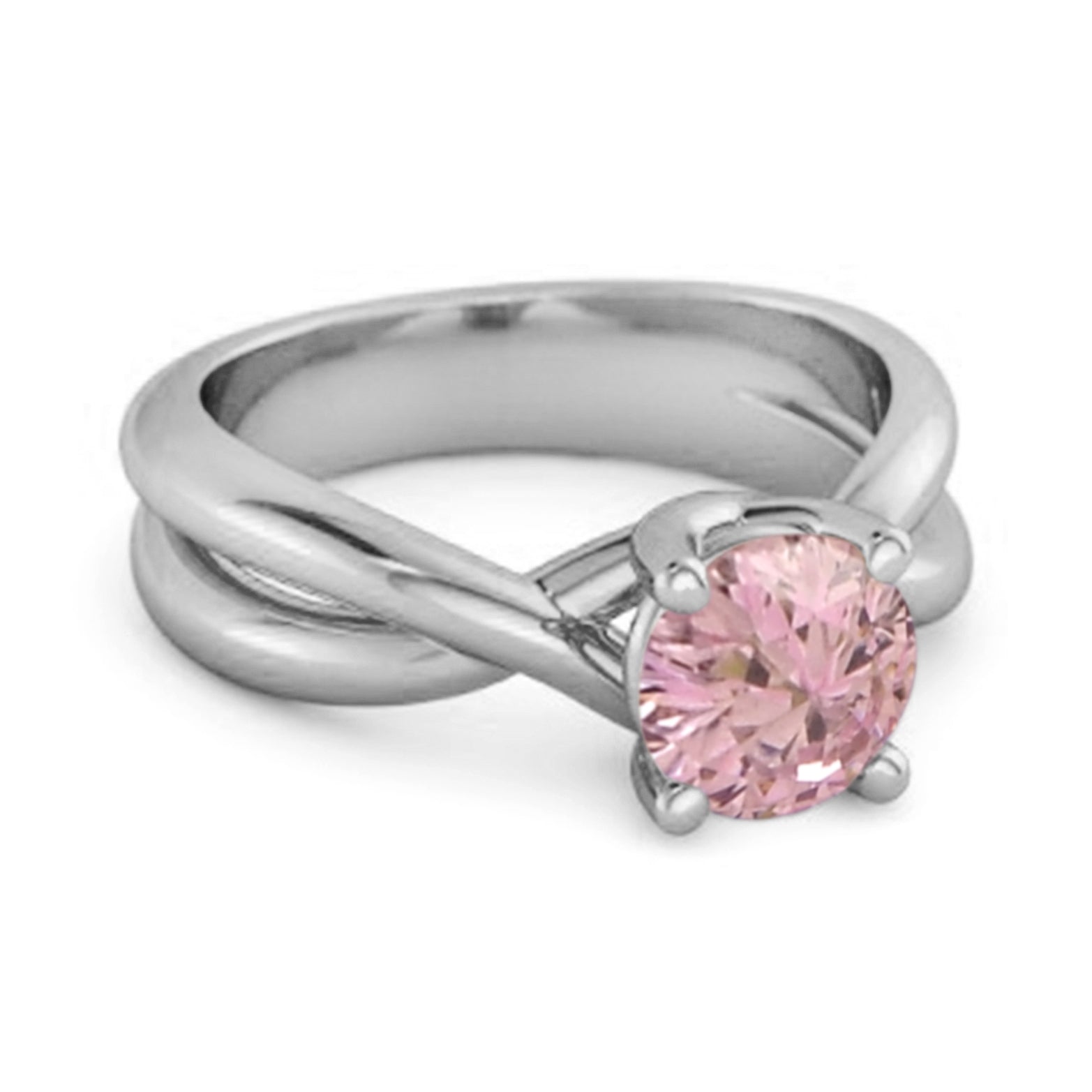 Pink Zirconia ring