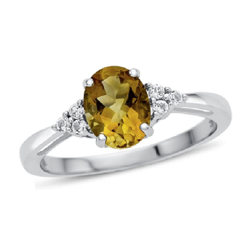 citrine ring