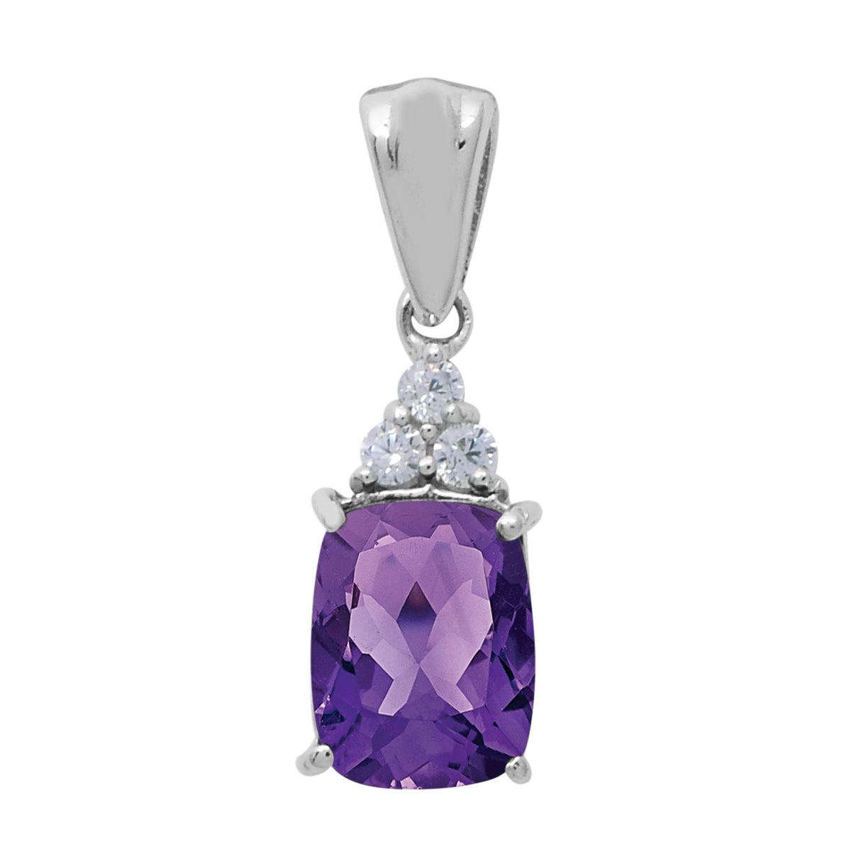 Solitaire Octagon Multi Choice Gemstone Pendant