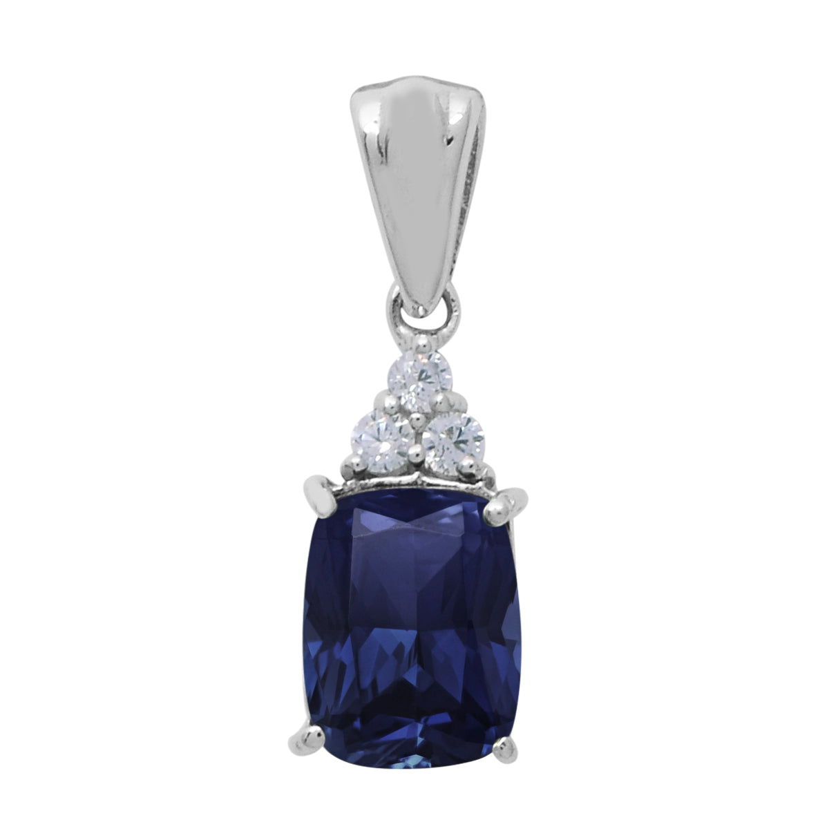 Solitaire Octagon Multi Choice Gemstone Pendant