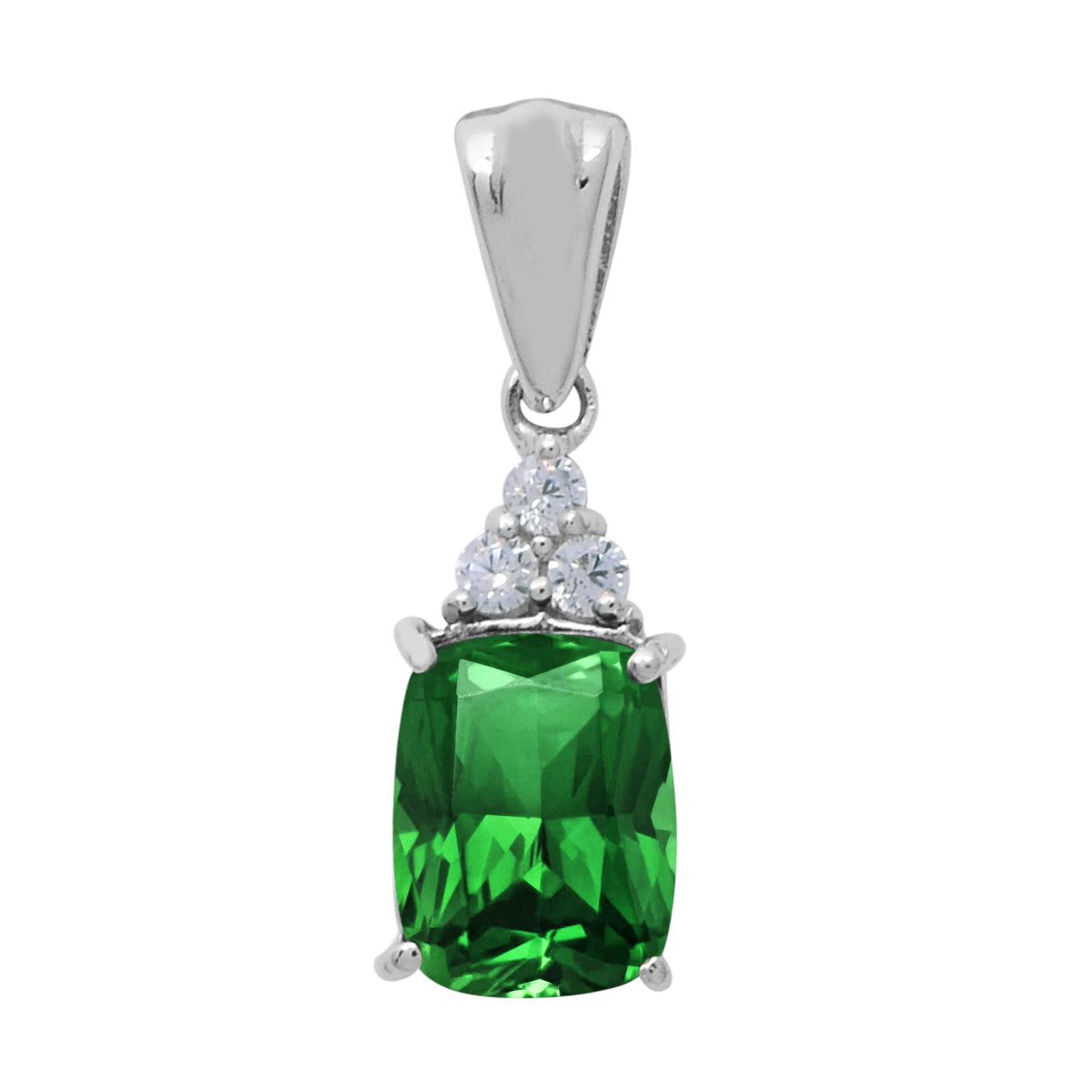 Solitaire Octagon Multi Choice Gemstone Pendant