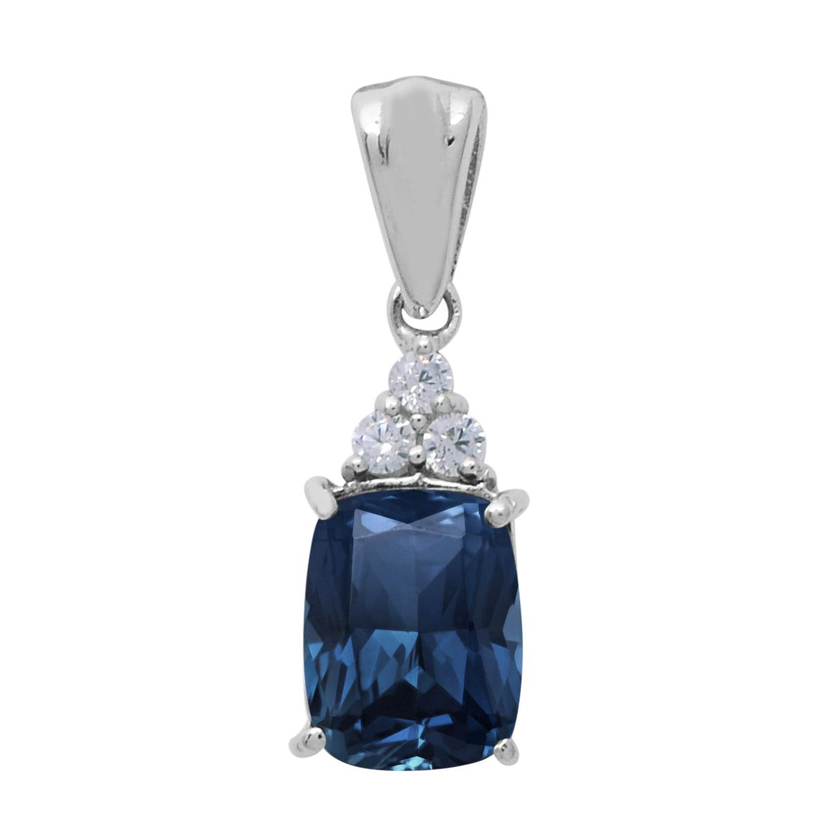 Solitaire Octagon Multi Choice Gemstone Pendant