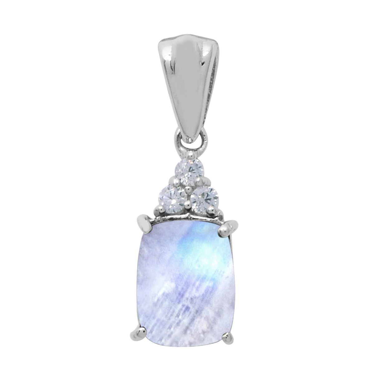 Solitaire Octagon Multi Choice Gemstone Pendant