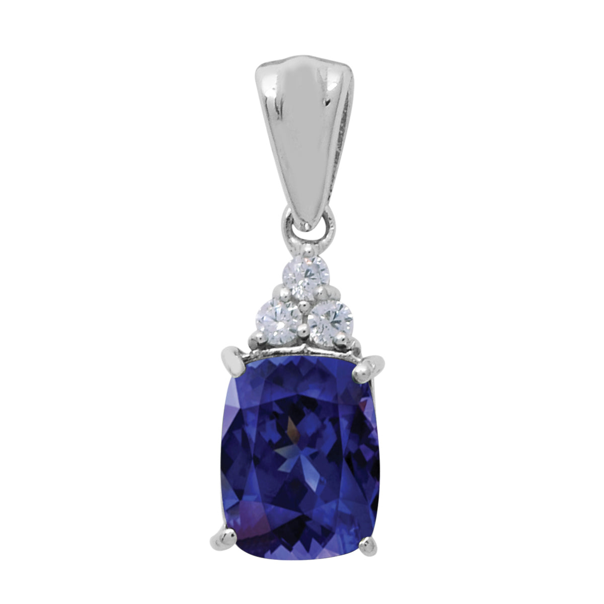 Solitaire Octagon Multi Choice Gemstone Pendant