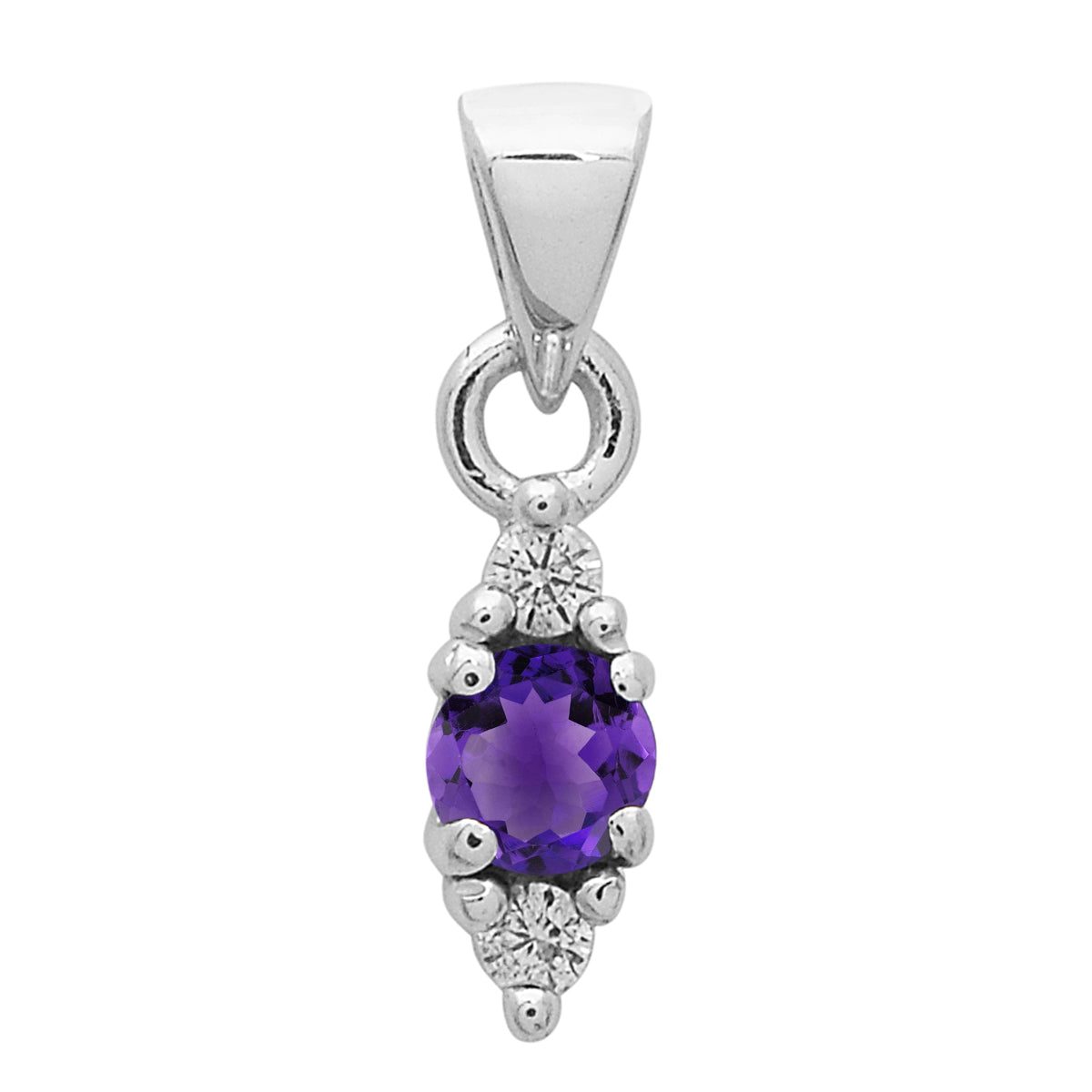 Tear Drop Tiny Multi Choice Gemstone Pendant