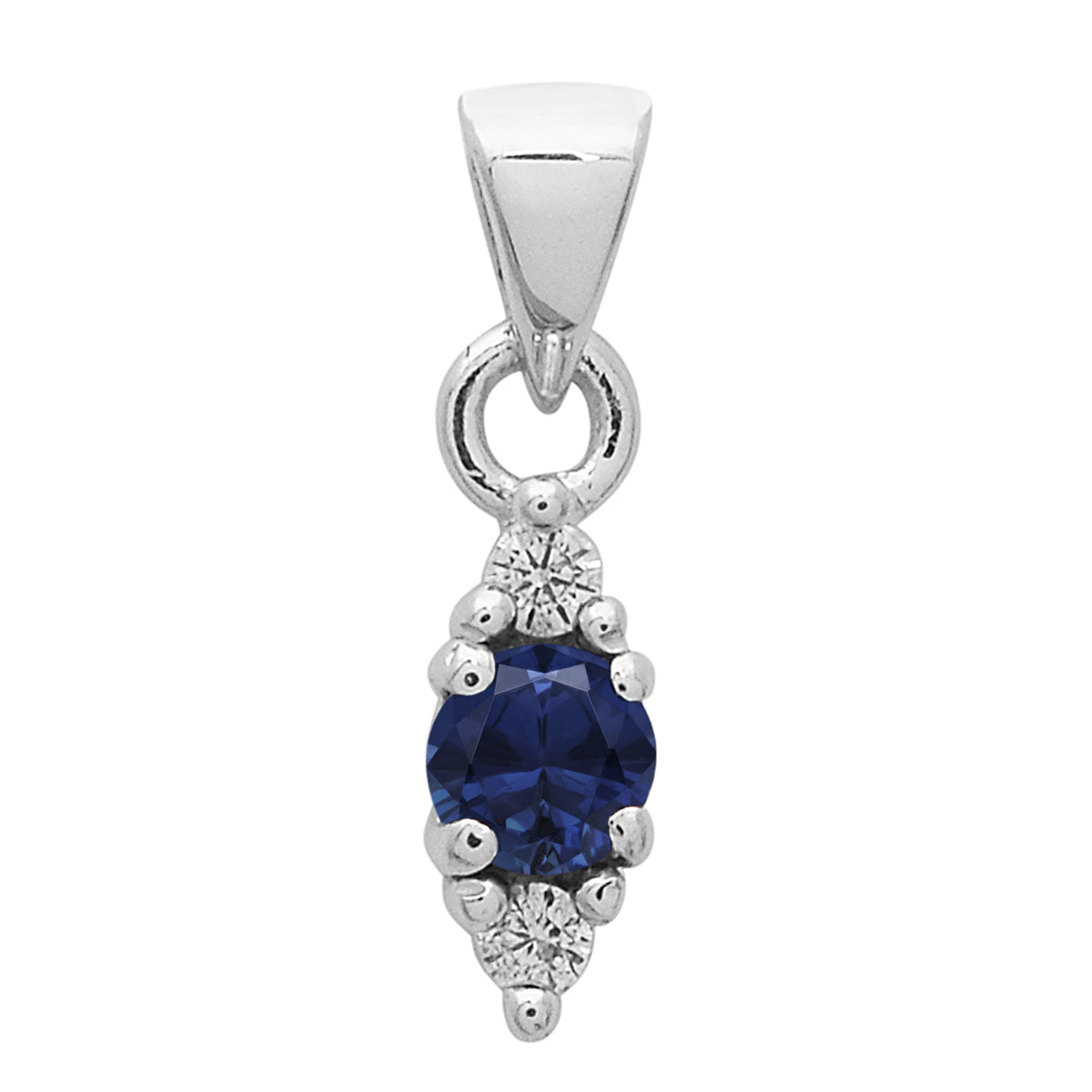 Tear Drop Tiny Multi Choice Gemstone Pendant