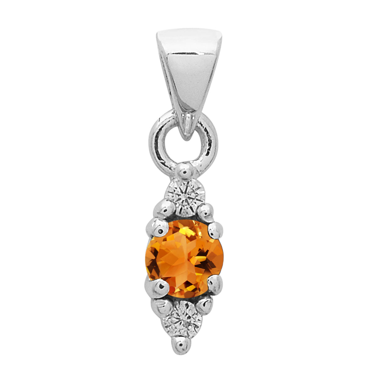 Tear Drop Tiny Multi Choice Gemstone Pendant