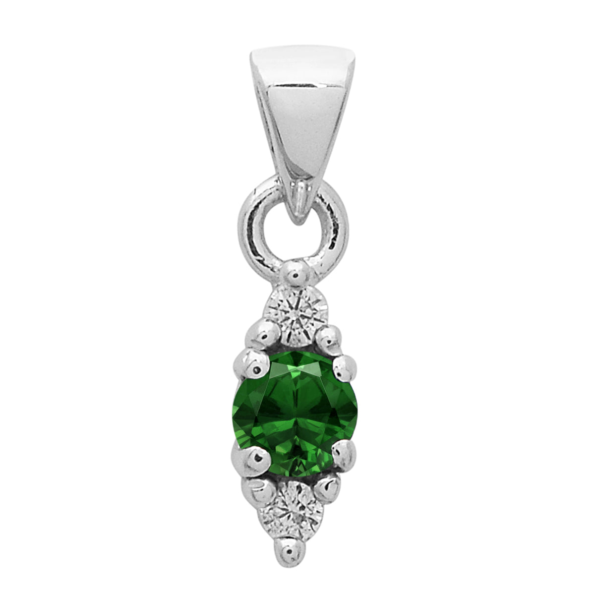 Tear Drop Tiny Multi Choice Gemstone Pendant