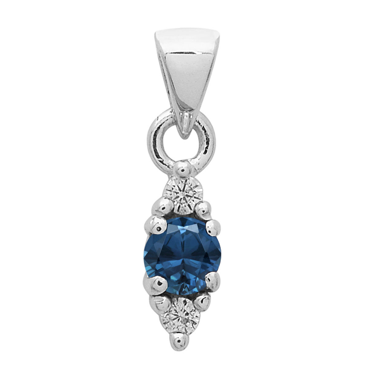 Tear Drop Tiny Multi Choice Gemstone Pendant