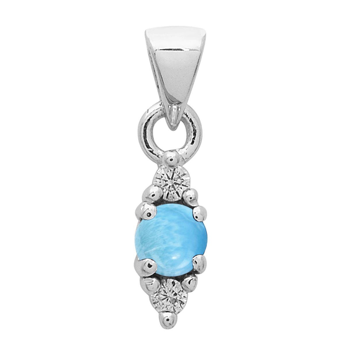 Tear Drop Tiny Multi Choice Gemstone Pendant