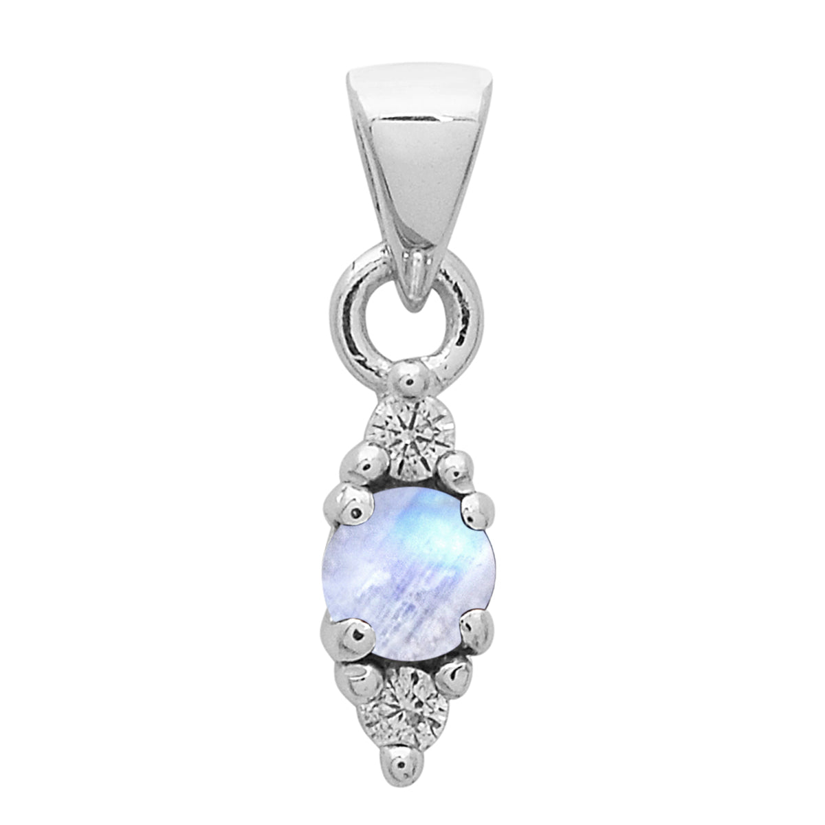 Tear Drop Tiny Multi Choice Gemstone Pendant