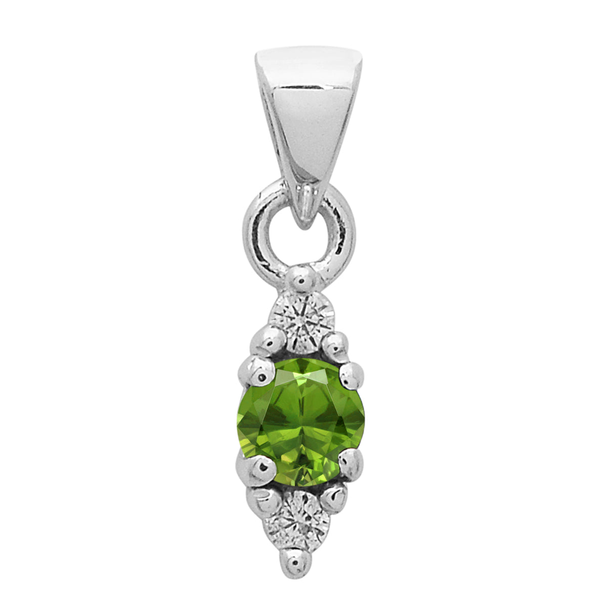 Tear Drop Tiny Multi Choice Gemstone Pendant