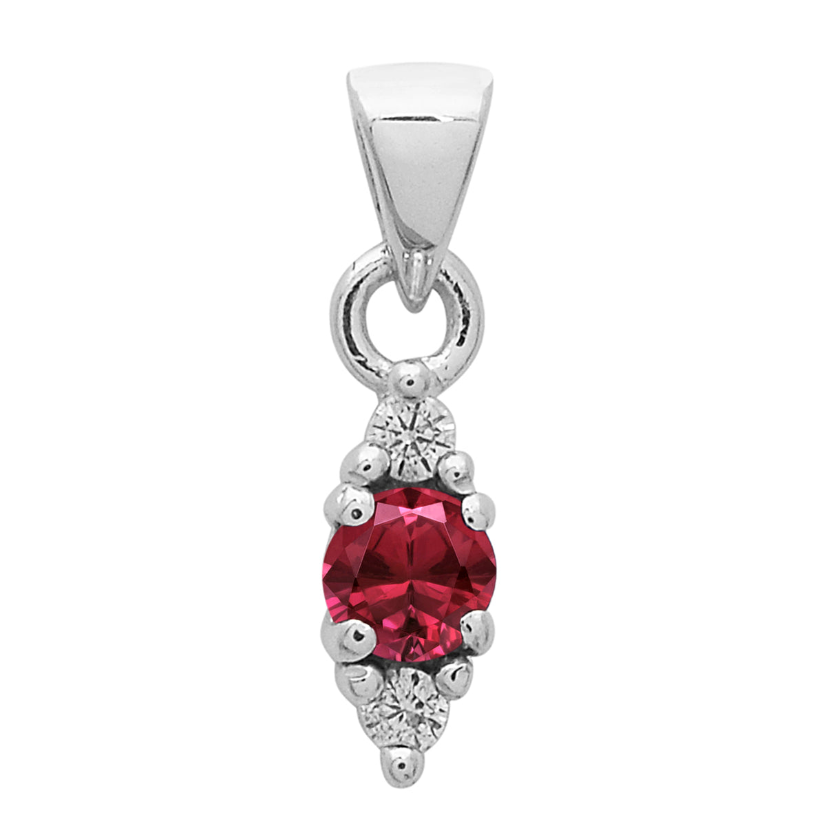 Tear Drop Tiny Multi Choice Gemstone Pendant
