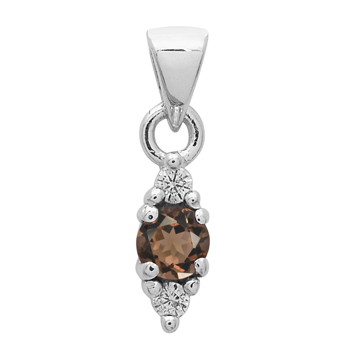 Tear Drop Tiny Multi Choice Gemstone Pendant