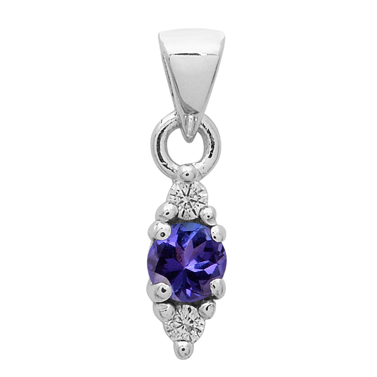 Tear Drop Tiny Multi Choice Gemstone Pendant