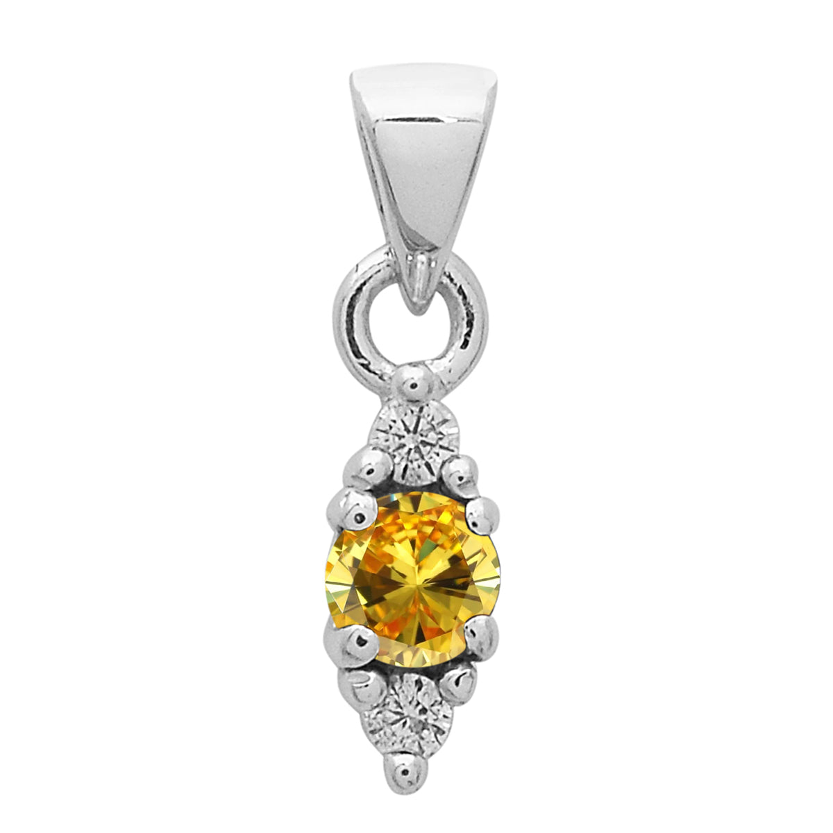 Tear Drop Tiny Multi Choice Gemstone Pendant