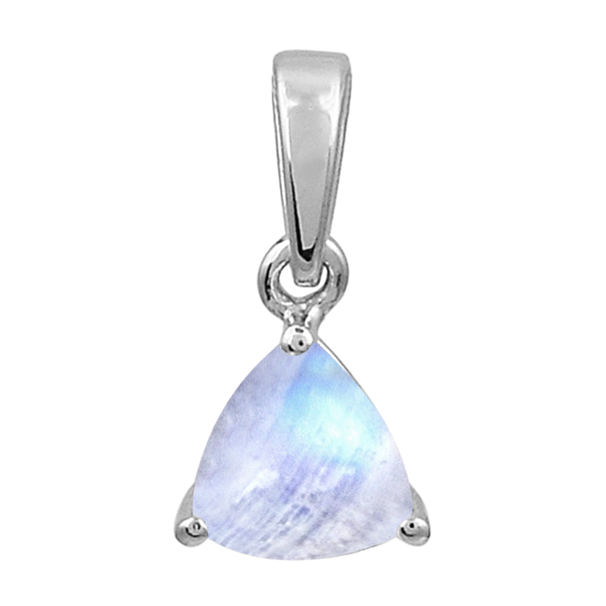 Trillion Cut Multi Choice Gemstone Pendant