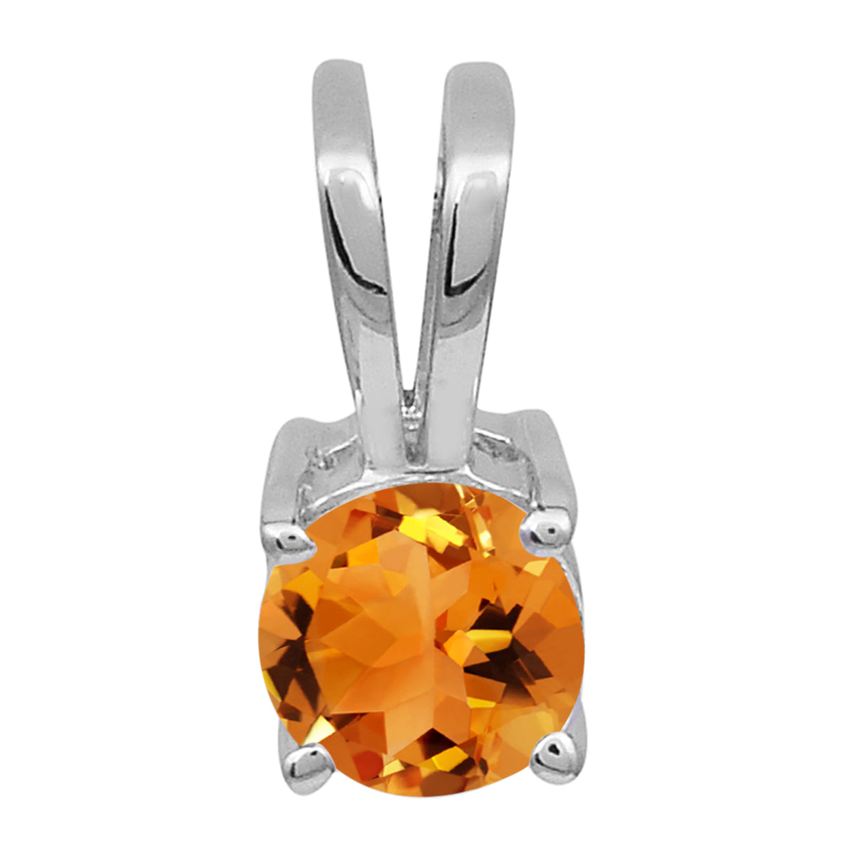 Round Cut Multi Choice Gemstone Pendant