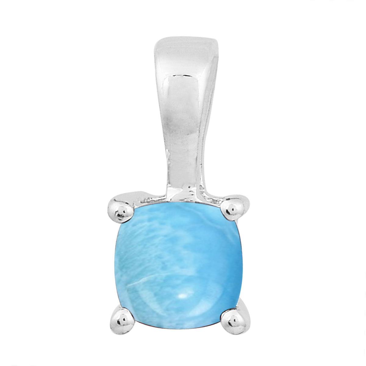 Ciondolo con pietra preziosa a taglio cuscino multiscelta