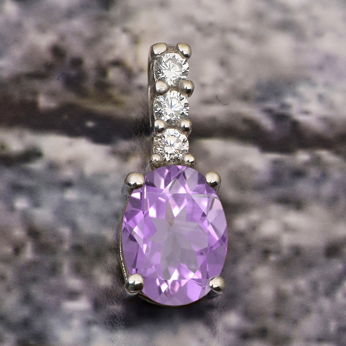 Ciondolo in argento sterling 925 con pietre preziose di diverse scelte, regalo di Natale