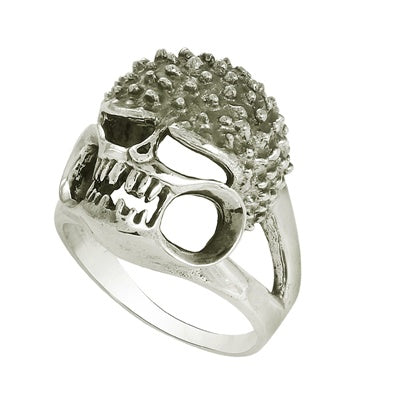 Skull With Helmet Ring